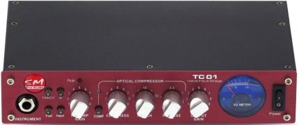 SM Pro Audio TC01单麦克风前置放大器与光学压缩机