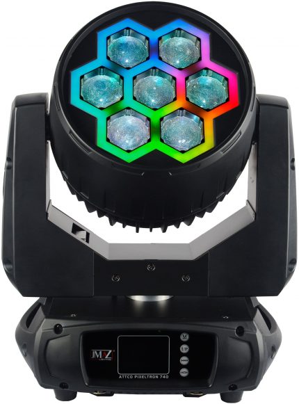 JMAZ PIXL TRON 740Z LED移动头灯Tron FX Ring